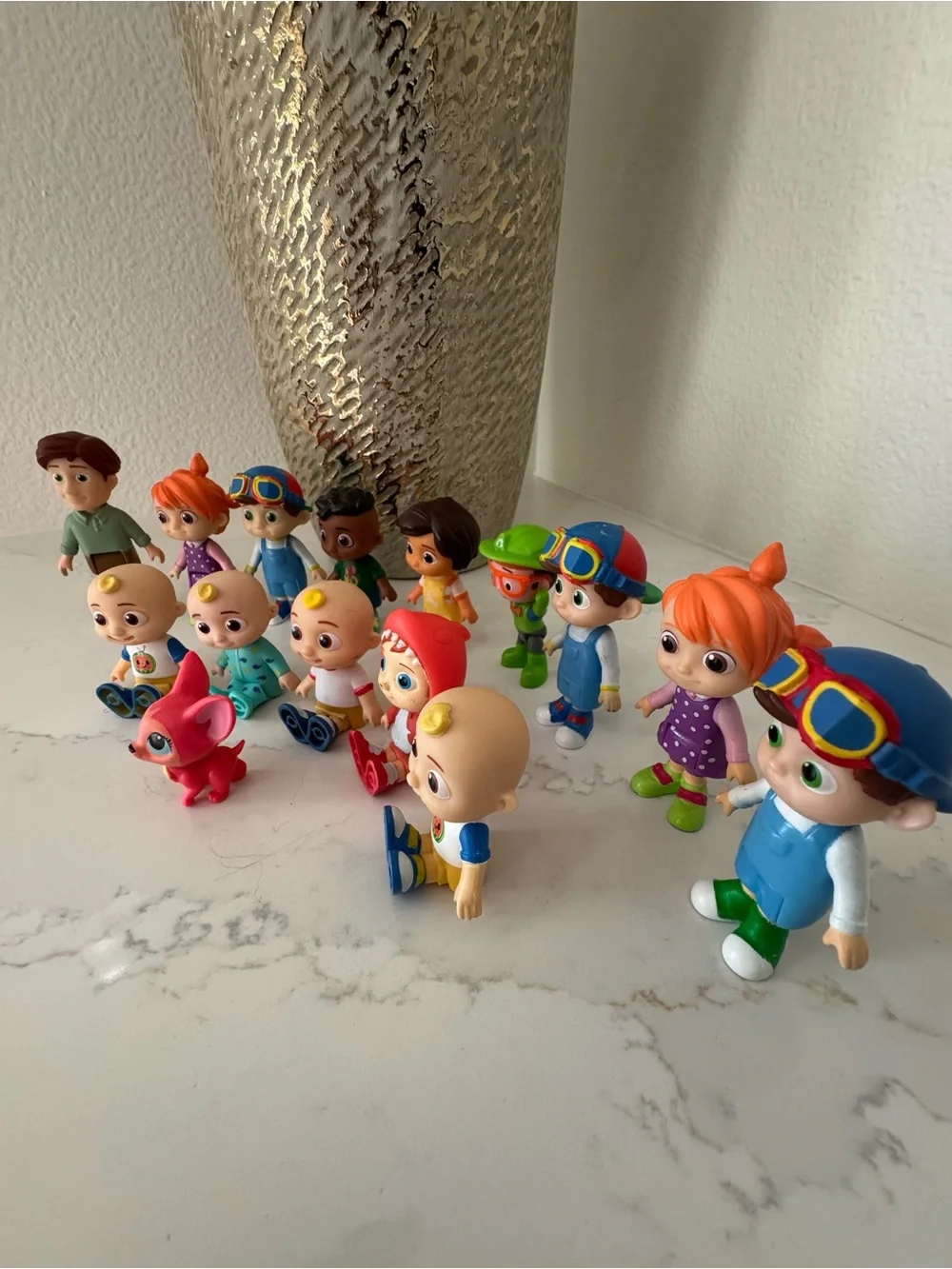 Children’s educational figurines. Cocomelon. Set of 15.
